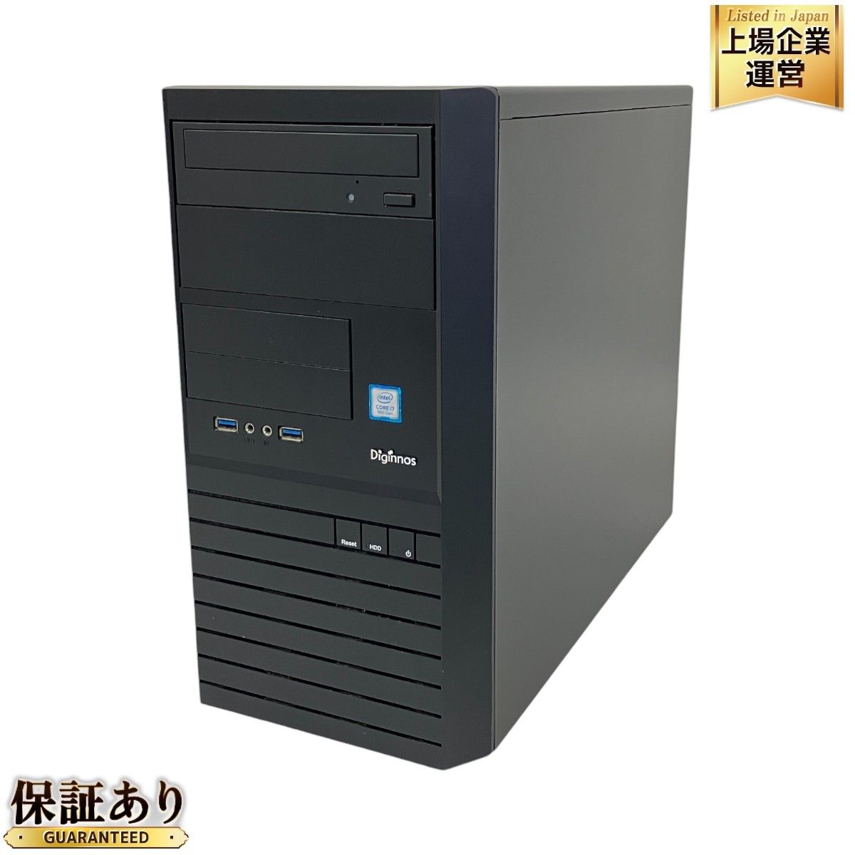 Thirdwave Magnate FE デスクトップPC Core i7-9700K 8GB SSD 256GB WIN11 中古 良好 T9359963