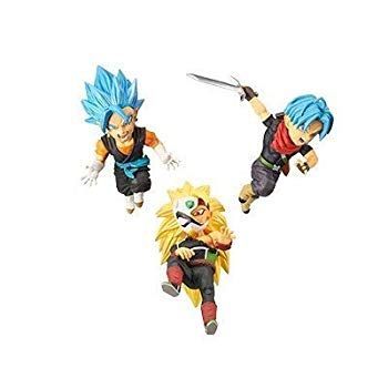 スーパードラゴンボールヒーローズ ワールドコレクタブルフィギュアvol.4 3種 セット ベジット バーダック ゼノ トランクス mxn26g8 中古】スーパードラゴンボールヒーローズ ワールドコレクタブル
