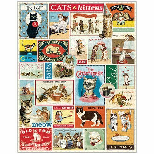 まとめ 銀座吉田 パズル ビンテージパズル キャット 44-888 ×3セット