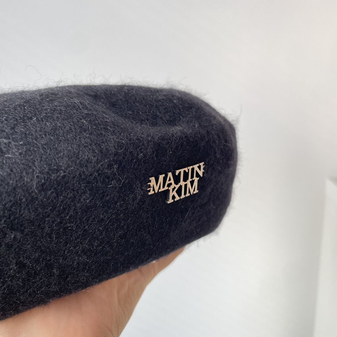 MATIN KIM☆STUD LOGO POINT BERET ベレー帽 4色 - メルカリ