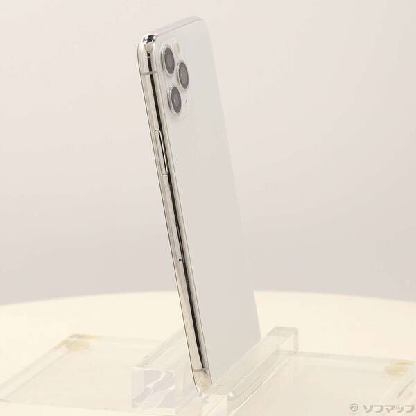 中古品〕 iPhone11 Pro 64GB シルバー MWC32J／A SIMフリー【352