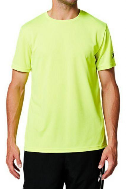 asics アシックス TEAM ONE POINT SLEEVE SS フラッシュイエロ XL 2031D730 750 | スポーツ メンズ XL 服 衣類 衣料品 トレーニングウェア ウエア チームウェア トップス ドライ半袖シャツ シャツ Tシャツ 半