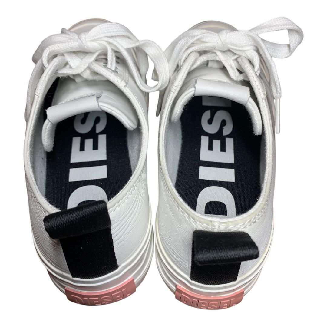 DIESEL 厚底スニーカー S-JOMUA LC ホワイト レザー 24.5 - メルカリ