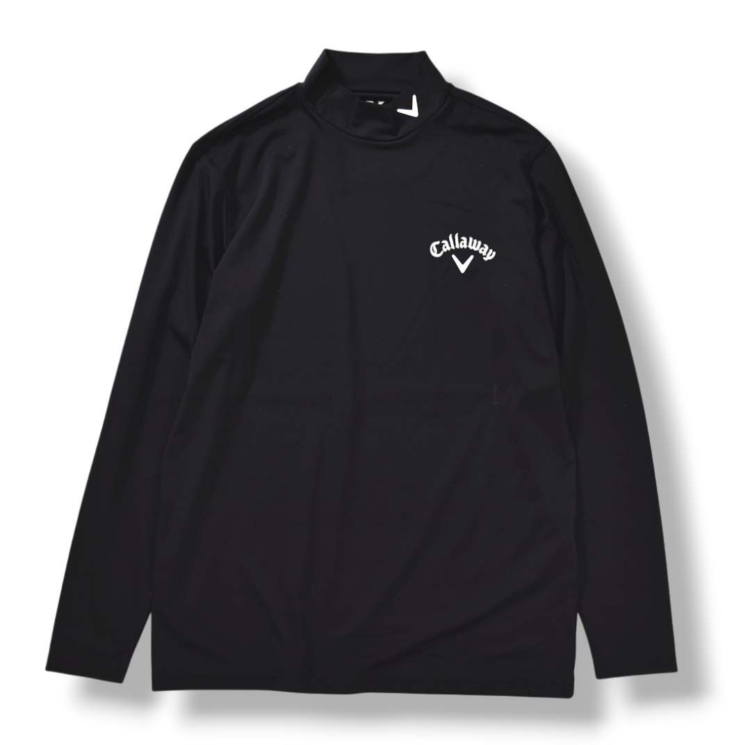 キャロウェイ メンズ ストレッチ モックネック 長袖 シャツLサイズ キャロウェイ Callaway エックスシリーズ X SERIES 長袖 モック