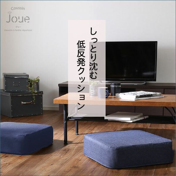 joue ジュー カバーリング低反発クッション 角型 セット