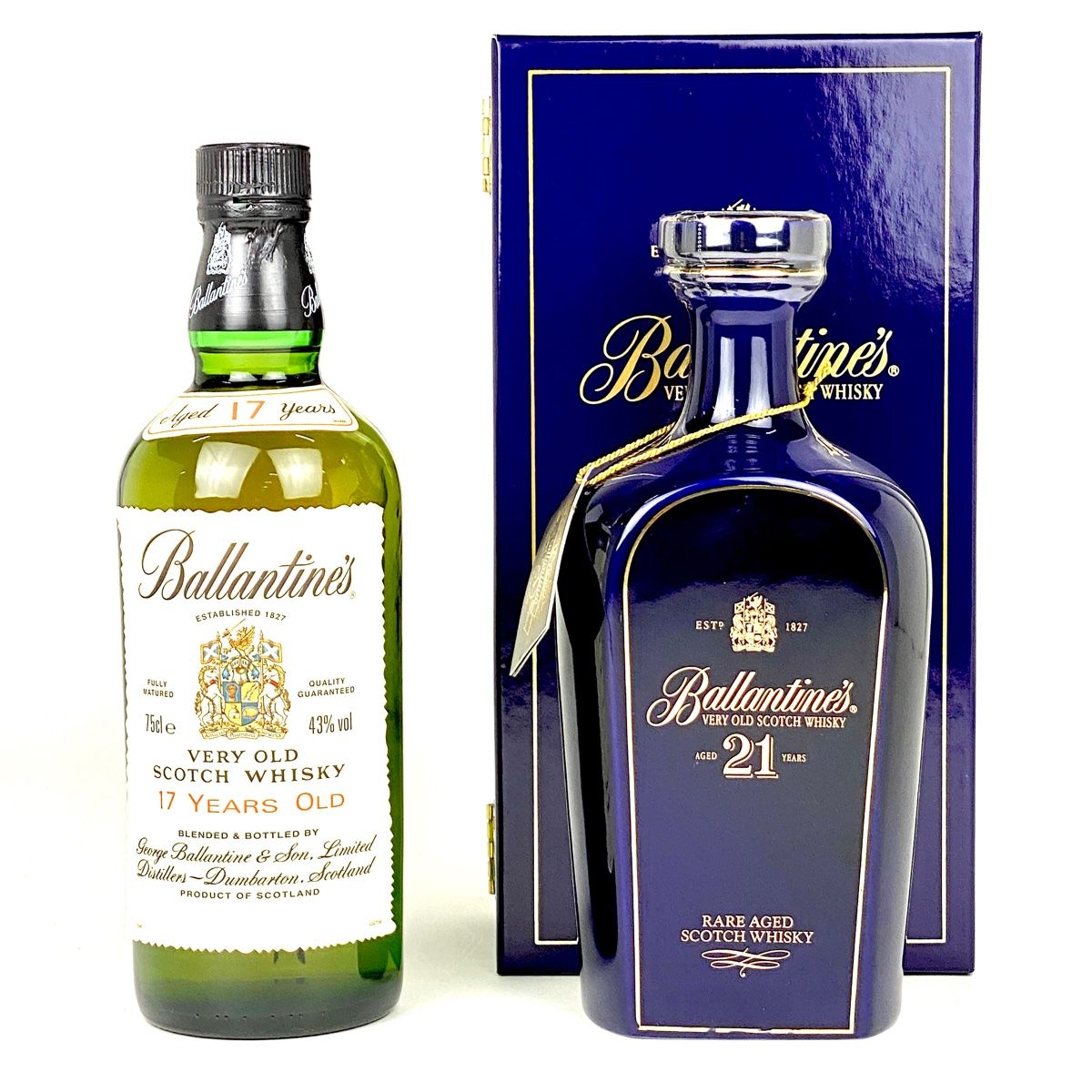 ウイスキー バランタイン2本セット！ バランタイン12年700ml 【希少