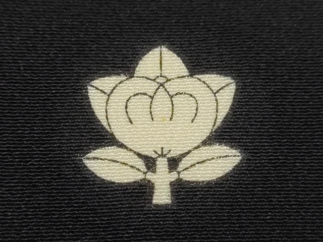 平和屋着物○本場加賀友禅作家 杉浦伸 黒留袖 流水枝花文 暈し染め