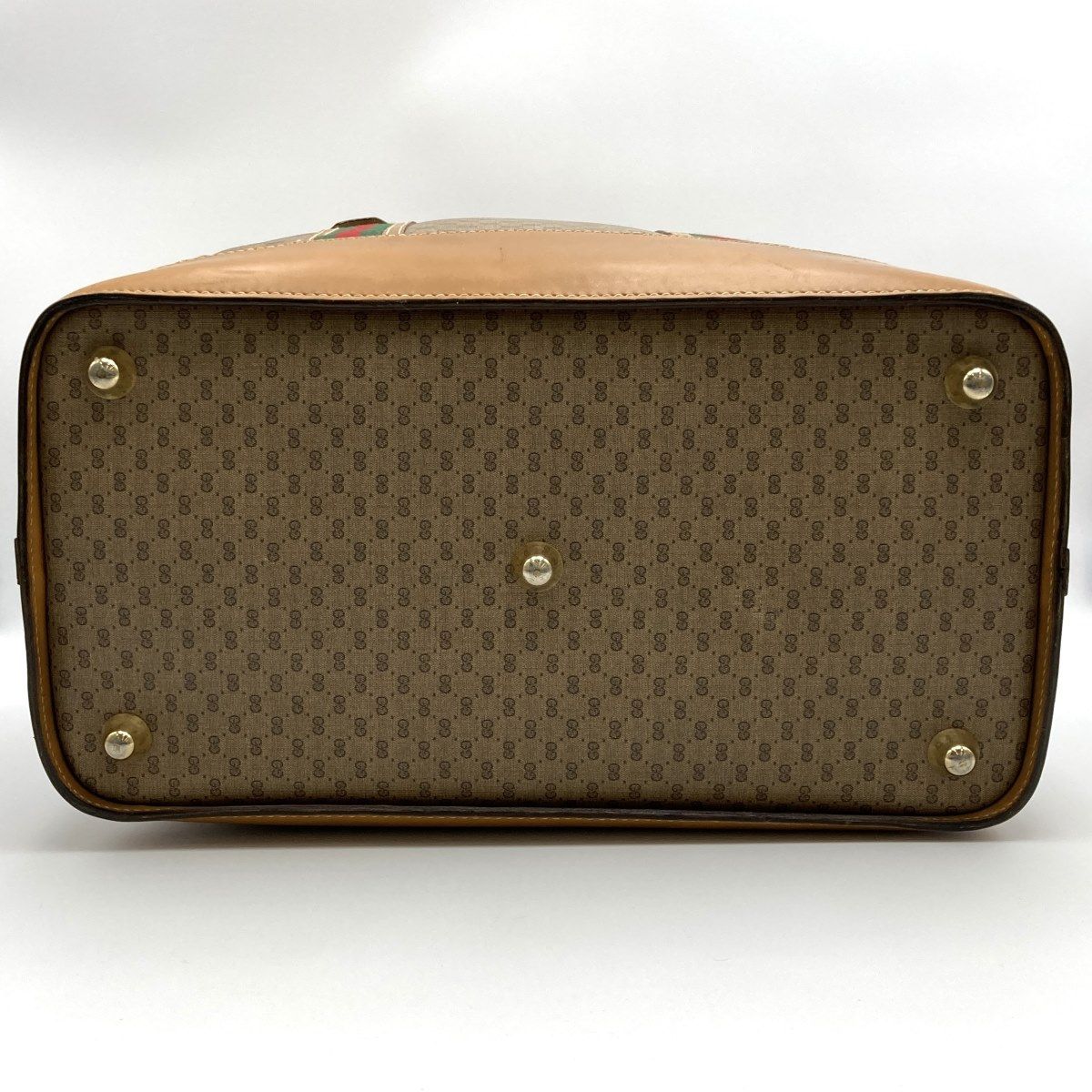 GUCCI グッチ ボストンバッグ 旅行 バッグ マイクロGG シェリー