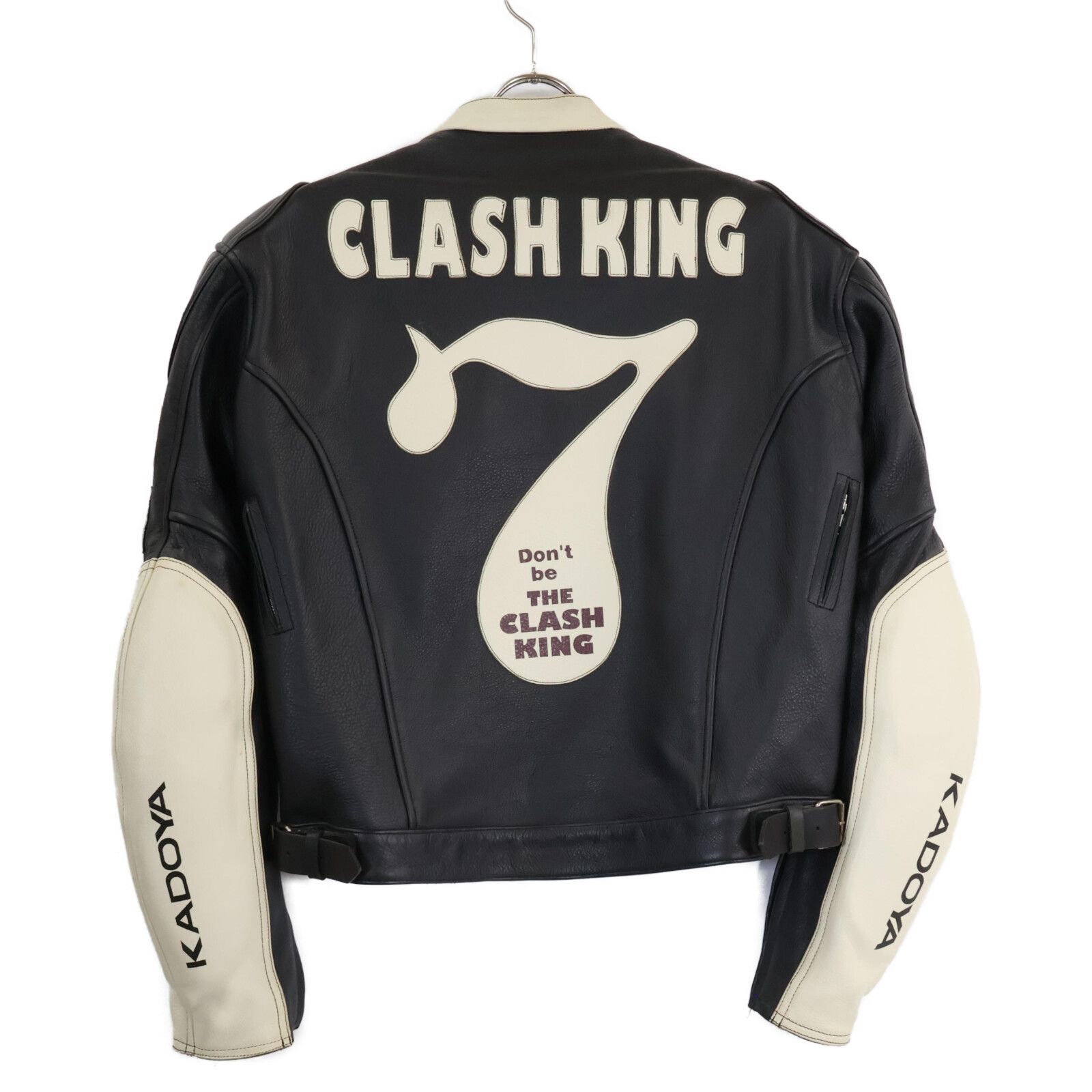 KADOYA カドヤ 【K'S LEATHER】クラッシュキングレザーシングルジャケット LL KADOYA カドヤ 【K'S LEATHER】クラッシュキングレザーシングルジャケット LL