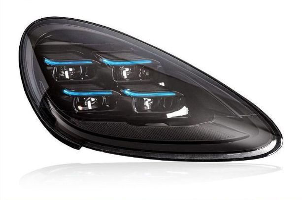 ポルシェ カイエン 2011～2014年式対応 LEDマトリクスヘッドライト左右セット Cayenne 前期型用 大灯ユニット 新型デザイン