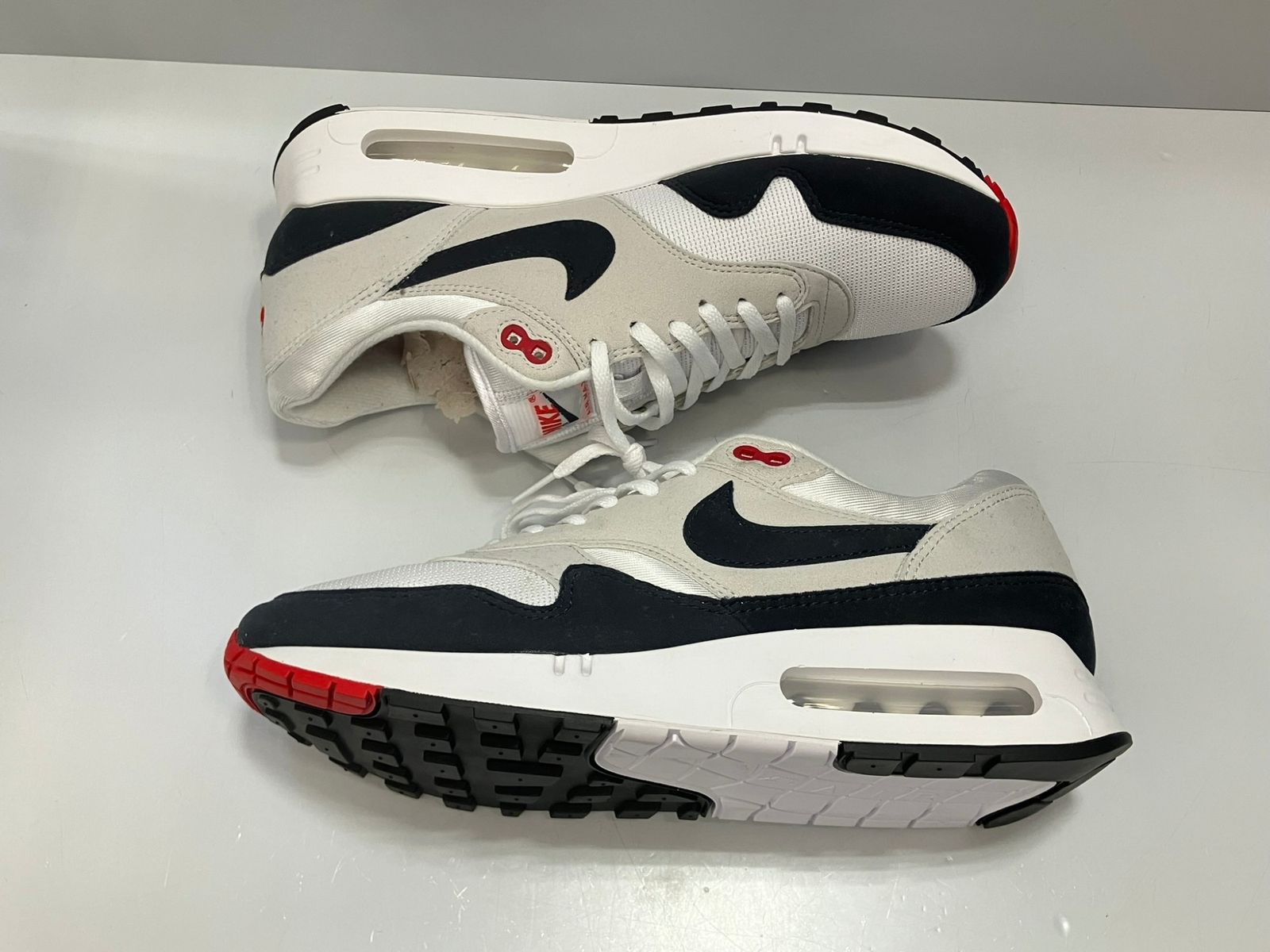 ナイキエアマックス1 '86 OG ダークオブシディアン ユニバーシティレッド Nike Air Max 1 '86 OG Dark Obsidian University Red DQ3989