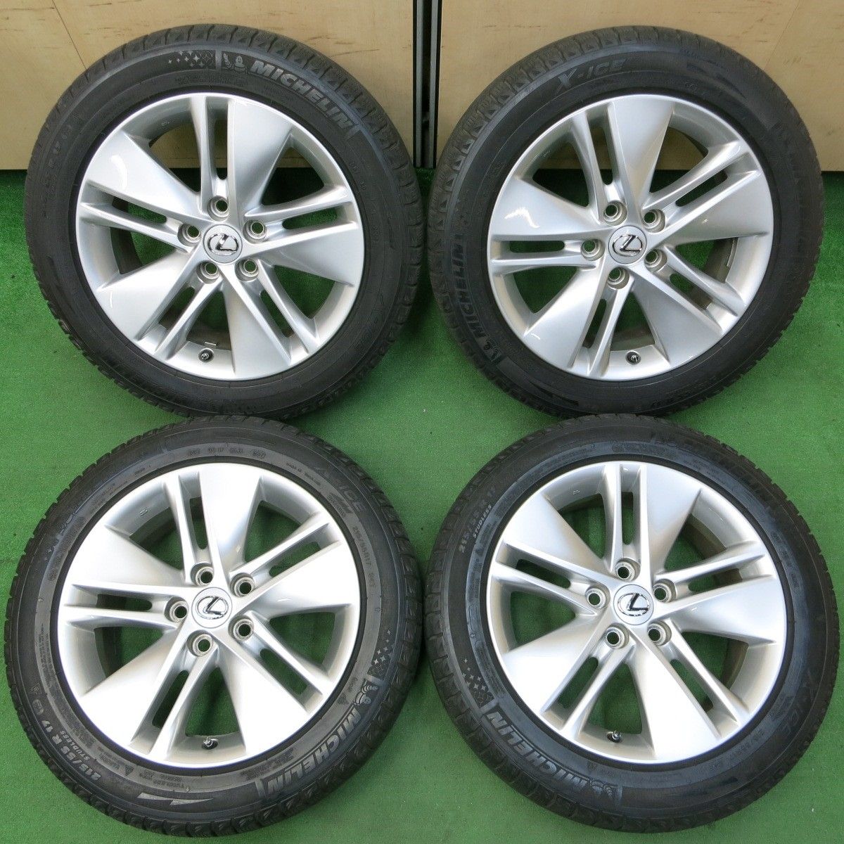 送料無料* キレイ☆レクサス HS250h 純正 215/55R17 スタッドレス ミシュラン X-ICE XI2 17インチ  PCD114.3/5H☆4052401イス - メルカリ