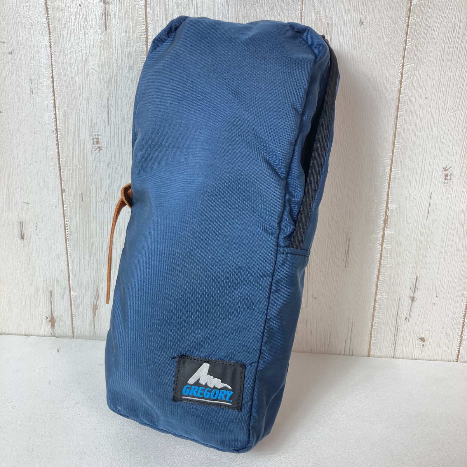 OneSize ネイビー系 1990s Gregory グレゴリー シングルポケット Single Pocket Navy 青タグ 旧タグ モデル ナイロン バッグ ストレージ 外付けポーチ z00053468