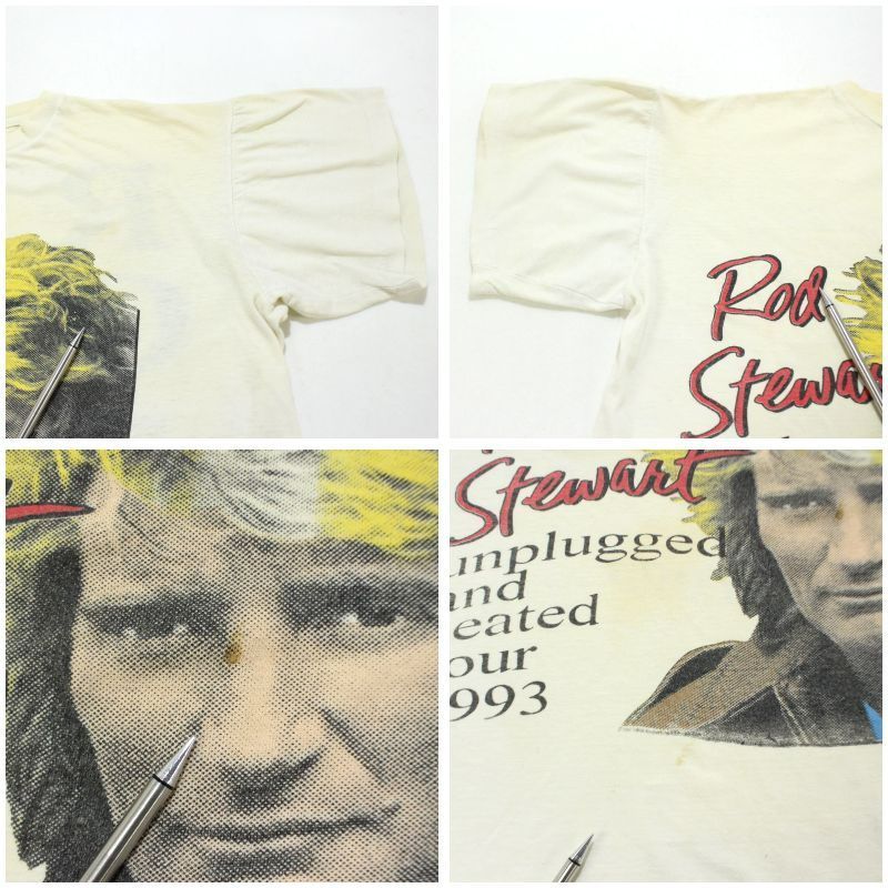 90s vintage ロッドスチュワート Rod Stewart バンドTシャツ 90s vintage ロッドスチュワート Rod Stewart バンドTシャツ