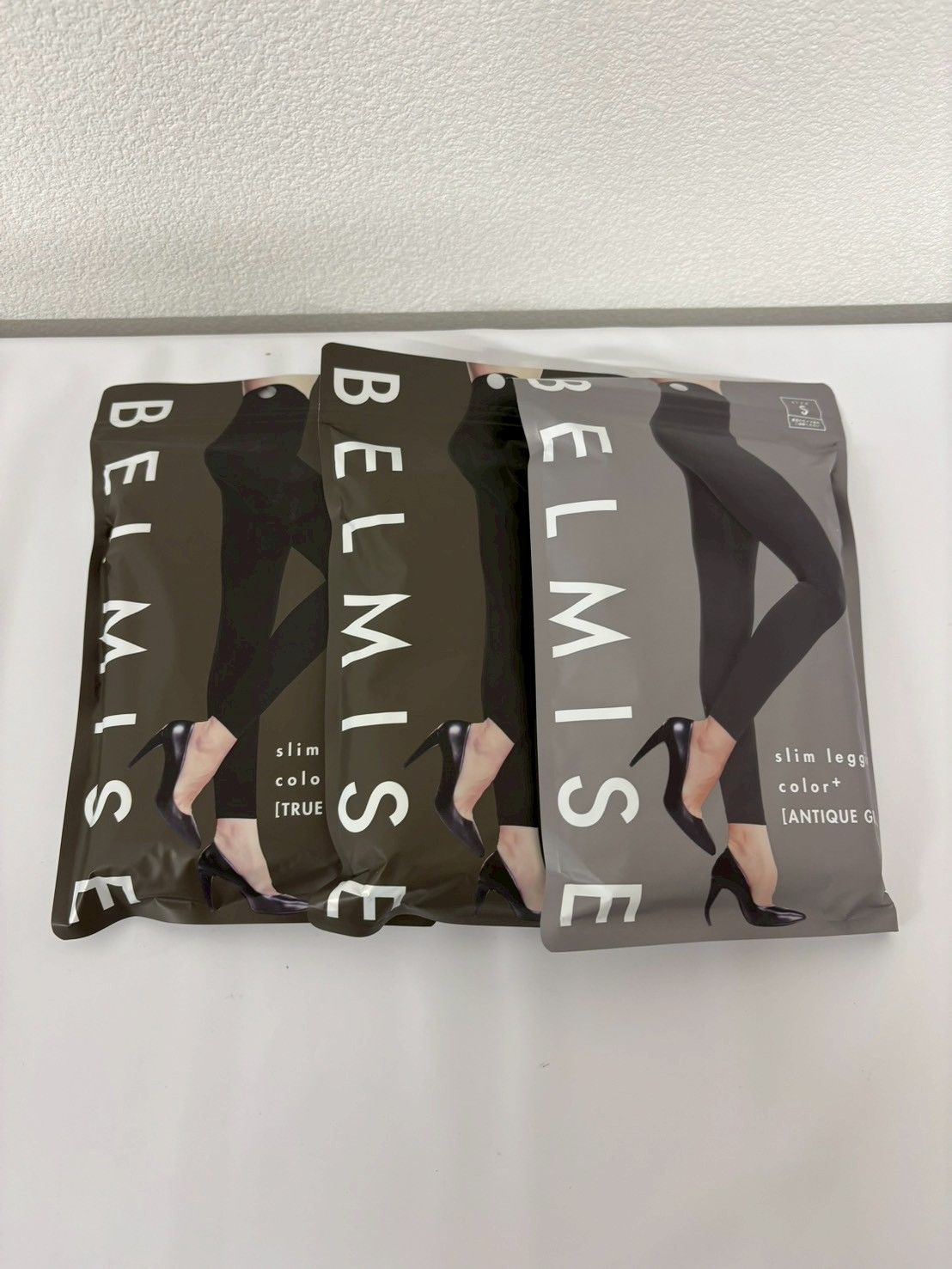 BELMISE ベルミス スリムレギンス Sサイズ 3点セット 未使用