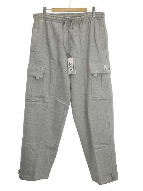 プロクラブ PRO CLUB 162 ヘビーウェイト フリース カーゴパンツ スウェットパンツ 13oz 裏起毛 XL グレー ボトムス