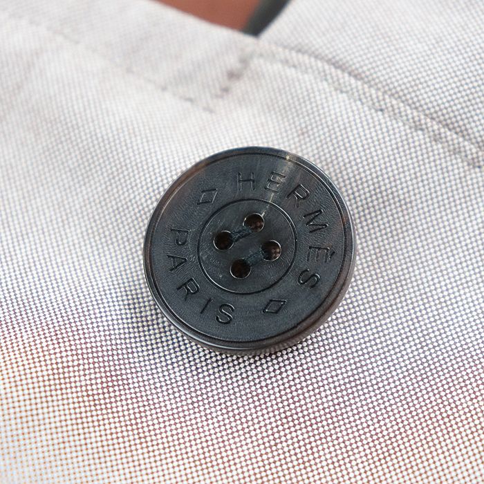 美品】エルメス コート 2019SS セリエボタン キモノカラー ダブル  