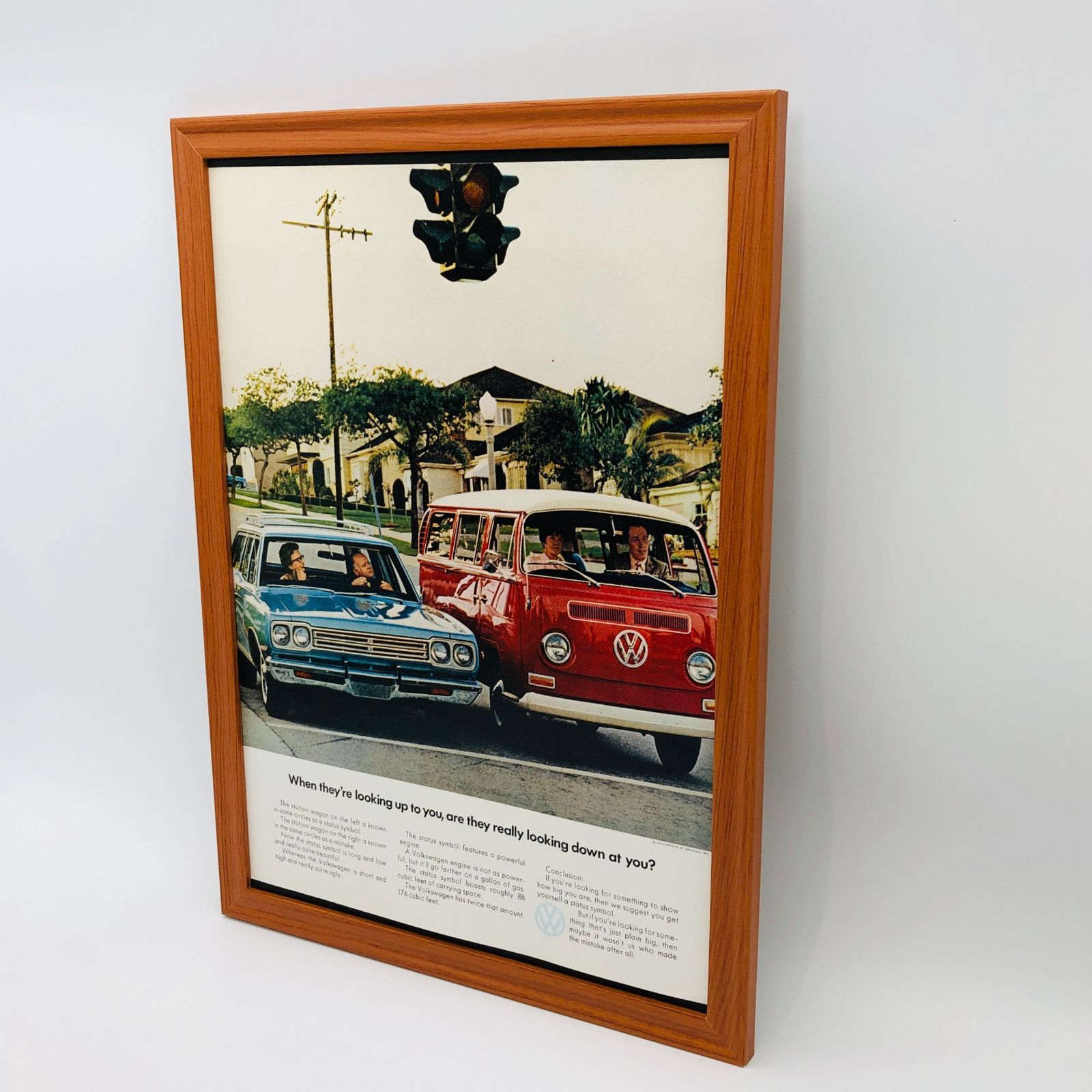 ビンテージ 広告 ポスター 『 フォルクスワーゲン (Volkswagen