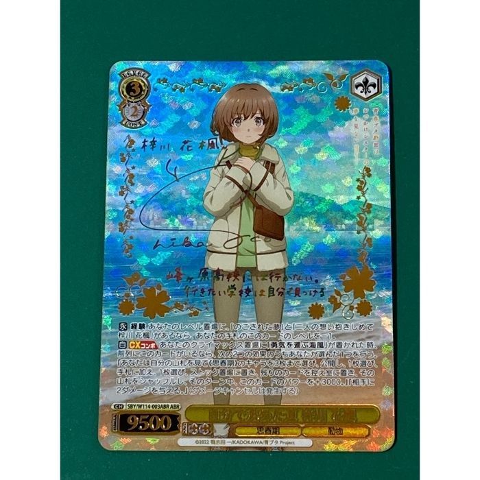 紫波54-1-0823】【中古】ヴァイスシュヴァルツ 「自分で決めた道 梓川