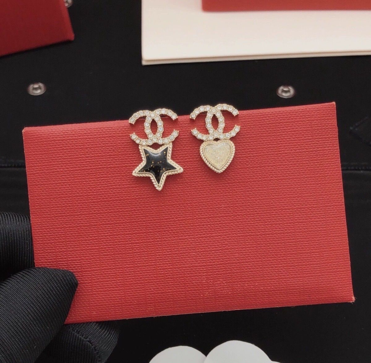 CHANEL シャネル ピアス スター ハートヴィンテージ