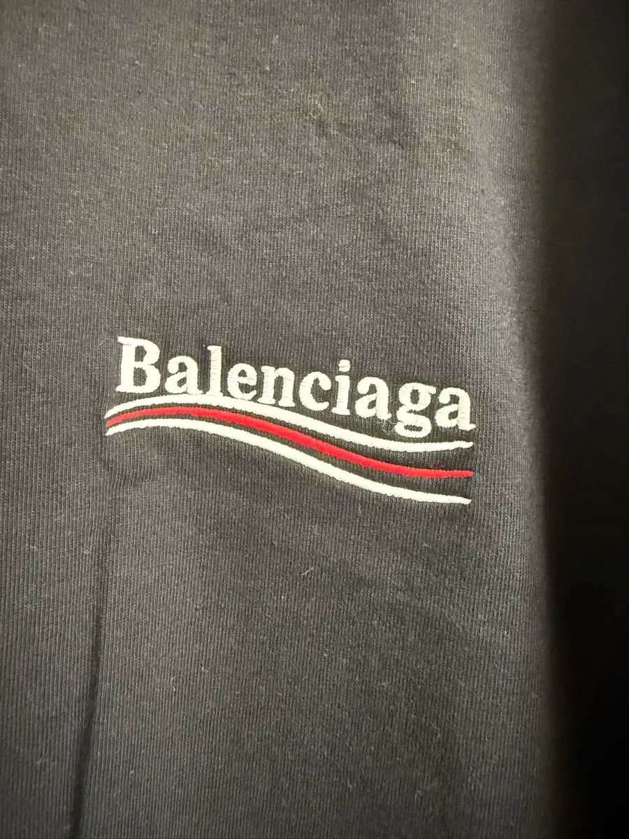 1 BALENCIAGA(バレンシアガ) ウェーブロゴ 刺繡 長袖 ロング