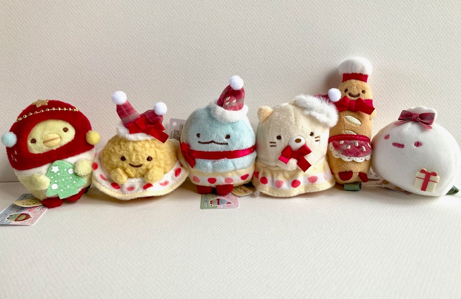 すみっコぐらし 2023 クリスマス限定 てのりぬいぐるみ 6種セット