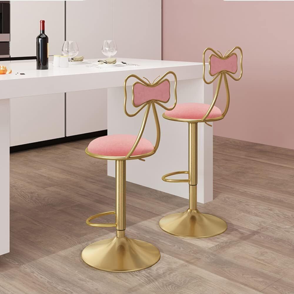 送料無料】カウンターチェア 2脚セット 回転 昇降式 バーチェアー 高い