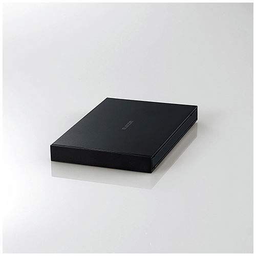 エレコム USB3.1/USB3.0対応 ポータブルハードディスク 2TB（ブラック）ELP-ETVシリーズ ELP-ETV020UBK 