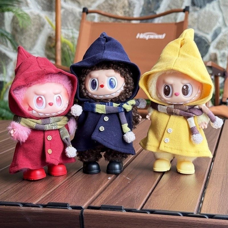 ぬいぐるみ服 labubu ラブブ 精霊 小人 15cm~17cm 第1/2/3世代