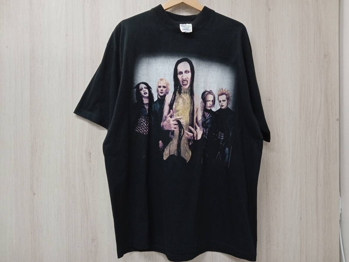 BG 2000 Marilyn Manson マリリン・マンソン／半袖Tシャツ／GUNS,GOD 
