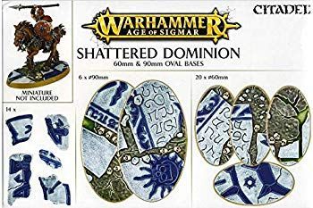 WARHAMMER AOS： SHATTERED DOMINION： 60 ＆ 90MM OVAL 2zzhgl6 非常に良い】WARHAMMER AOS： SHATTERED DOMINION： 60 ＆ 90MM OVAL