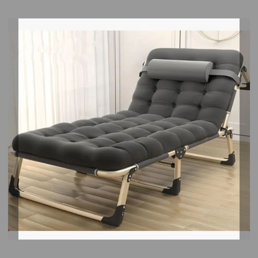 イガラシの折りたたみ簡易ベッドと ポンプインエアーマットのセット