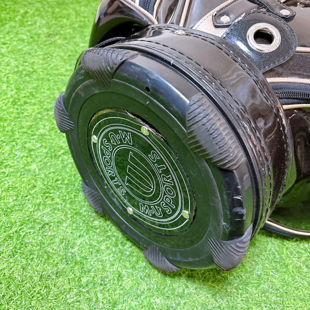 ミエコウエサコ　エムユースポーツ　ゴルフクラブケース　キャディーバッグ　3点式 ミエコウエサコ エムユースポーツ ゴルフクラブケース