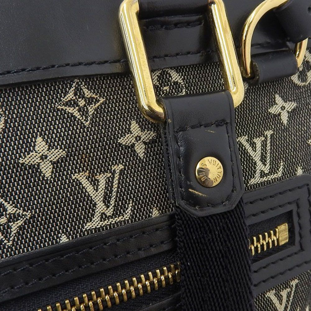 本物保証】 布袋付 ルイヴィトン LOUIS VUITTON モノグラム ミニ ルシーユPM トートバッグ 黒 M92610 - メルカリ