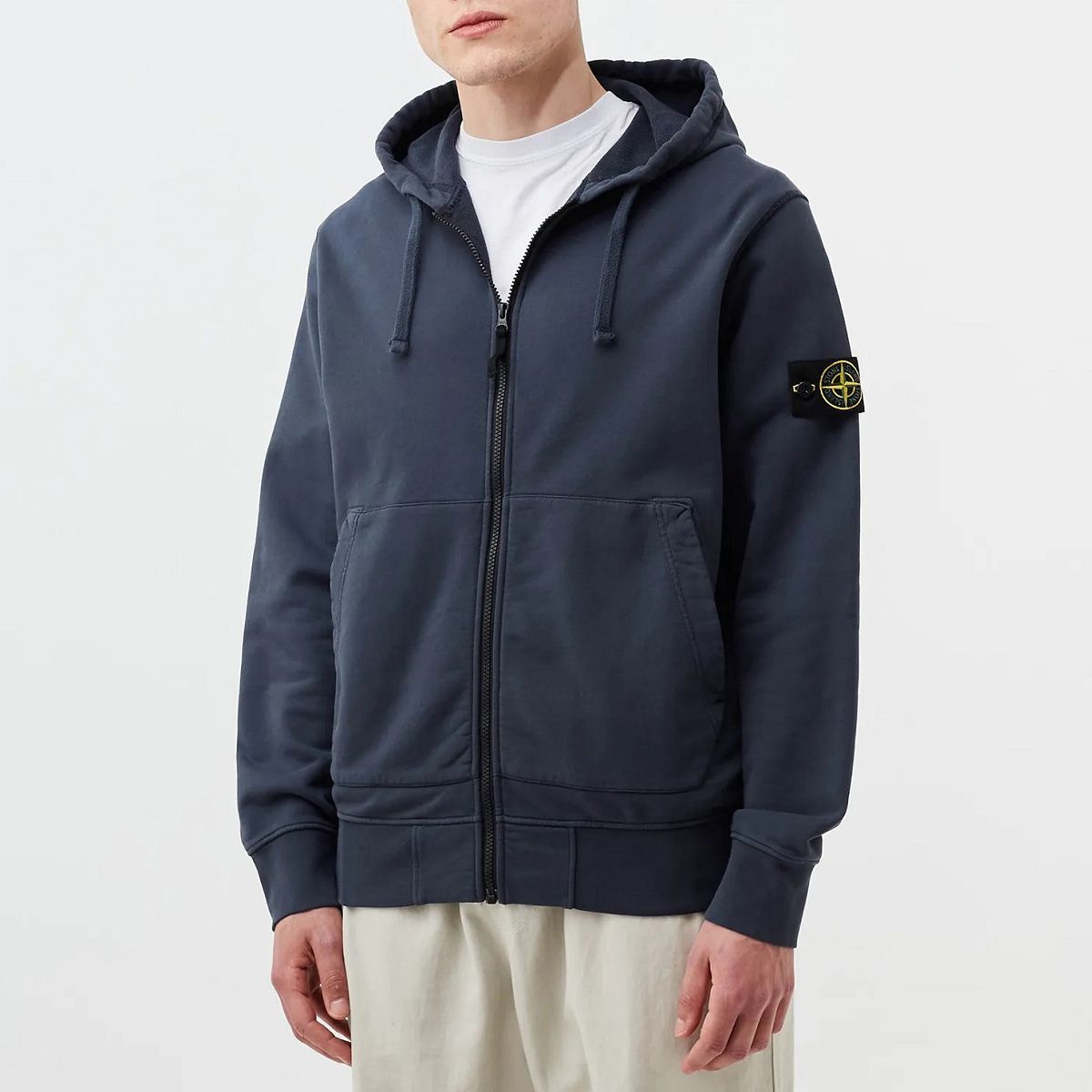 Stone Island パーカー ダークブルー