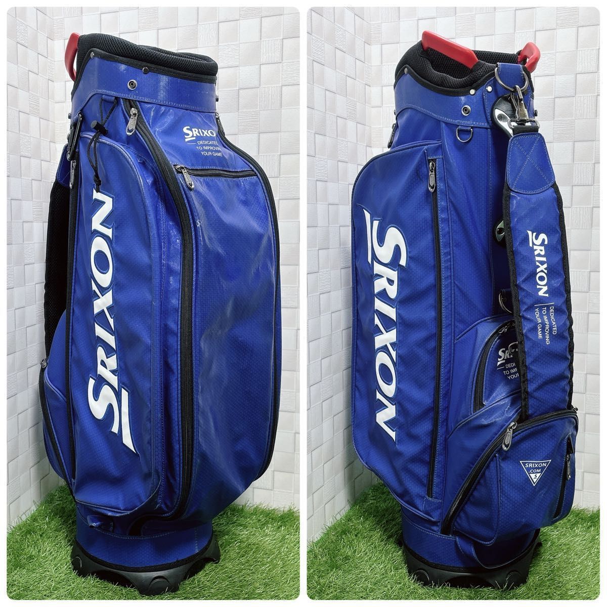中古 男性 スリクソン Z765 メンズゴルフセット キャディバッグ