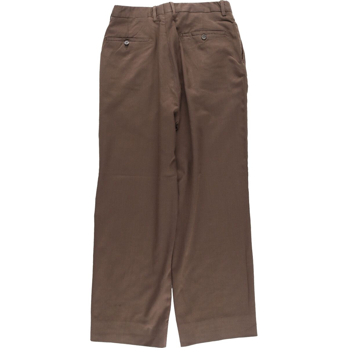 古着 90年代 PRONTO UOMO ツータック ウールパンツ スラックス