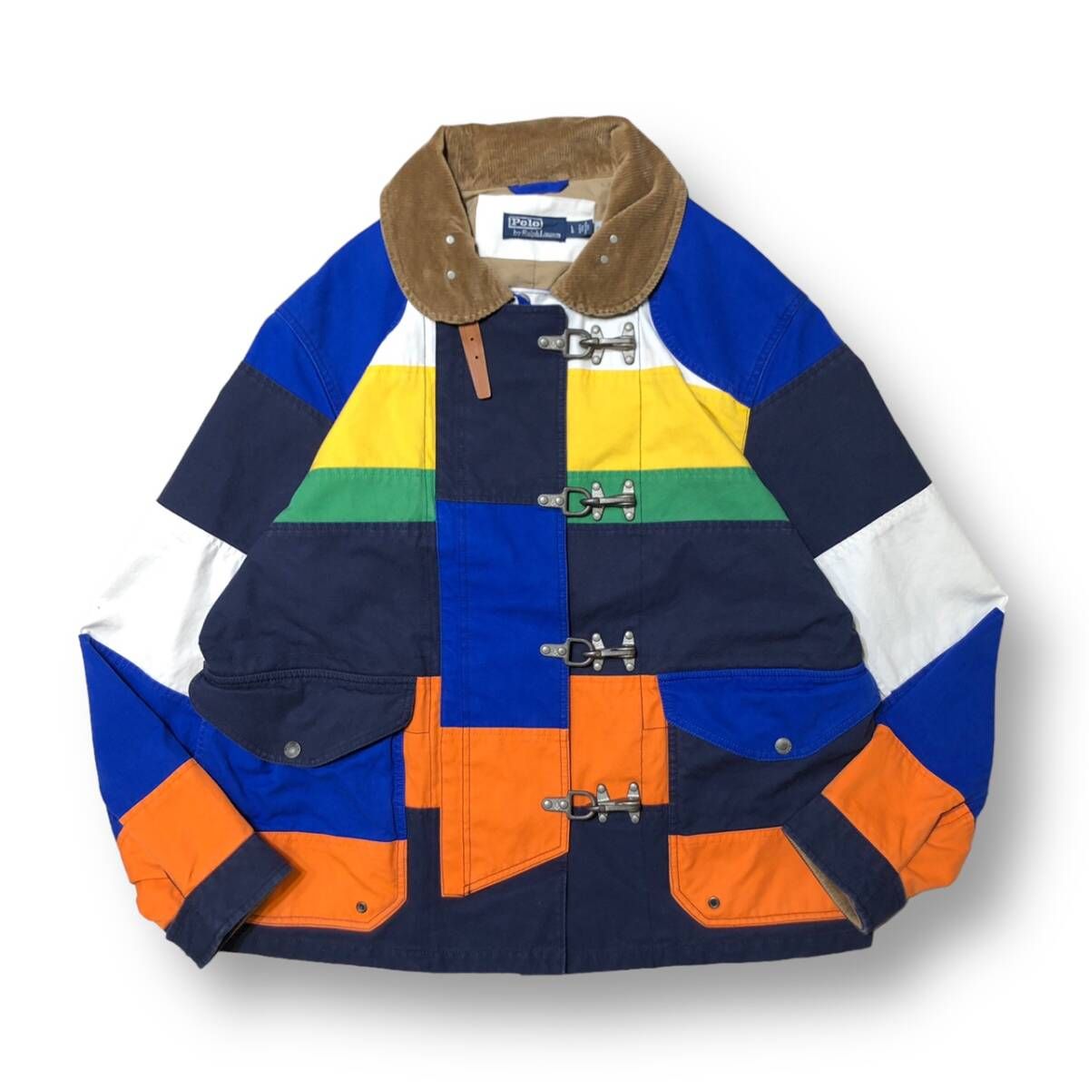 POLO RALPH LAUREN CORTLAND PATCH WORK JACKET パッチワーク