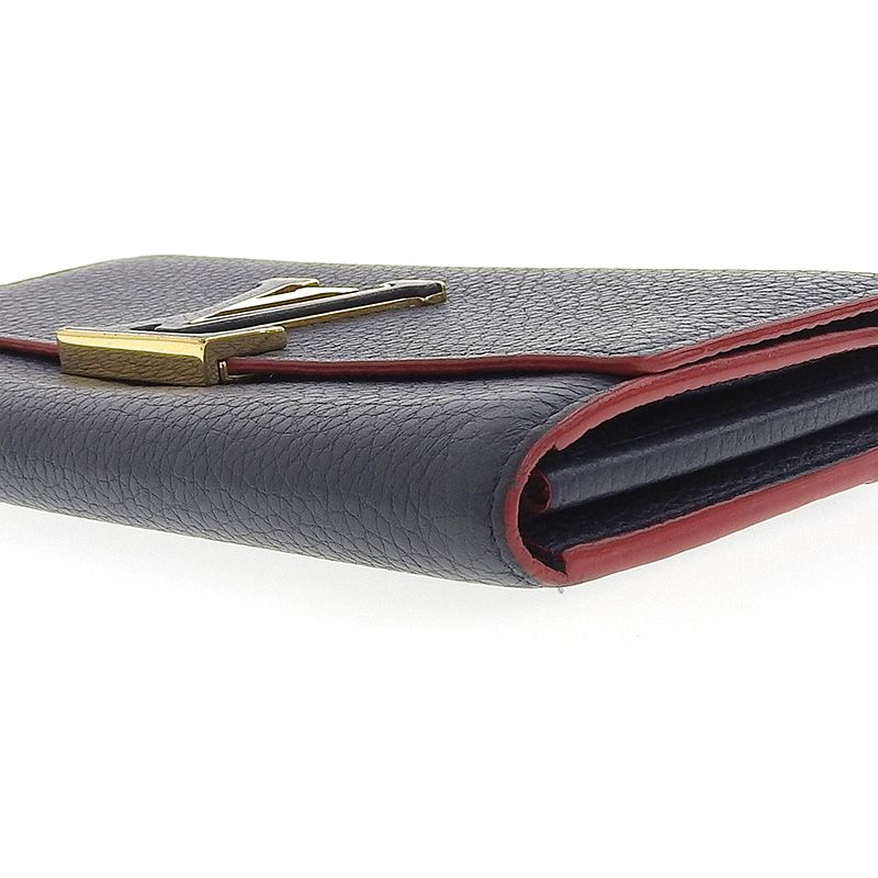 LV ポルトフォイユ・カプシーヌ M63739 長財布 マリーヌルージュ LOUIS VUITTON ルイヴィトン ポルトフォイユ カプシーヌ