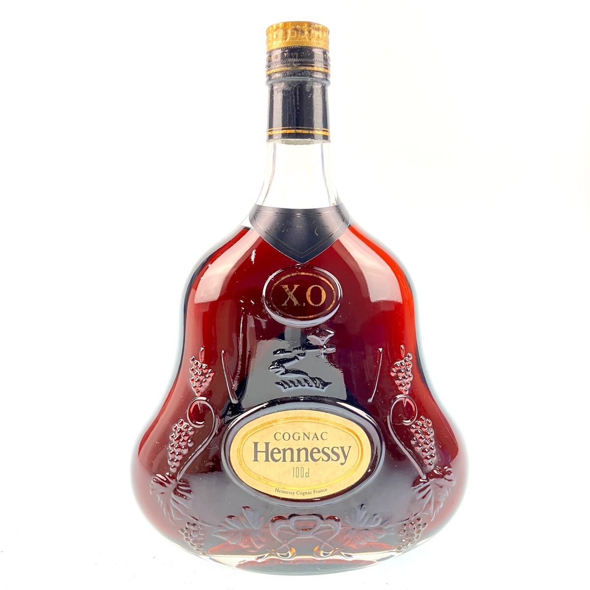 ヘネシー Hennessy XO 金キャップ クリアボトル 1000ml ブランデー