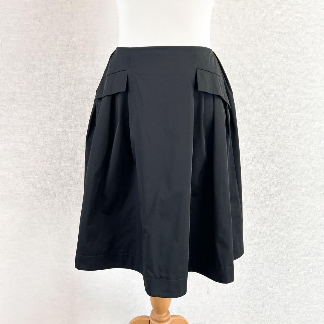 FOXEY NEW YORK フォクシー フ スカート ブラック 膝丈