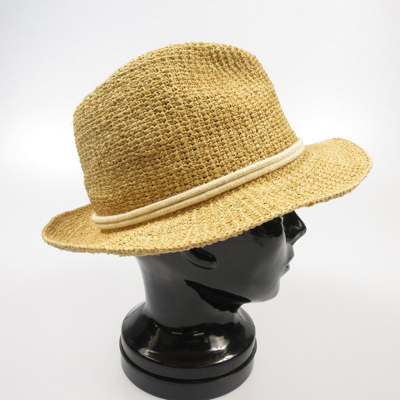 ⭐︎7月21日まで出品⭐︎HELEN KAMINSKI ベージュ フェドラハット ヘレンカミンスキー HELEN KAMINSKI 帽子 ハット ラフィアハット