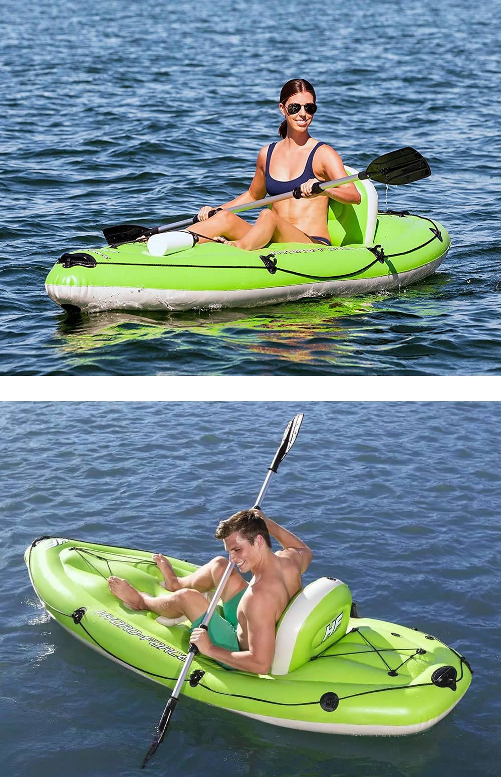 Bestway 65097 KORACLE Kayak Set inflatable Fishing Kayak ベストウェイ コーブチャンピオンインフレータブルカヤック カヤックセット