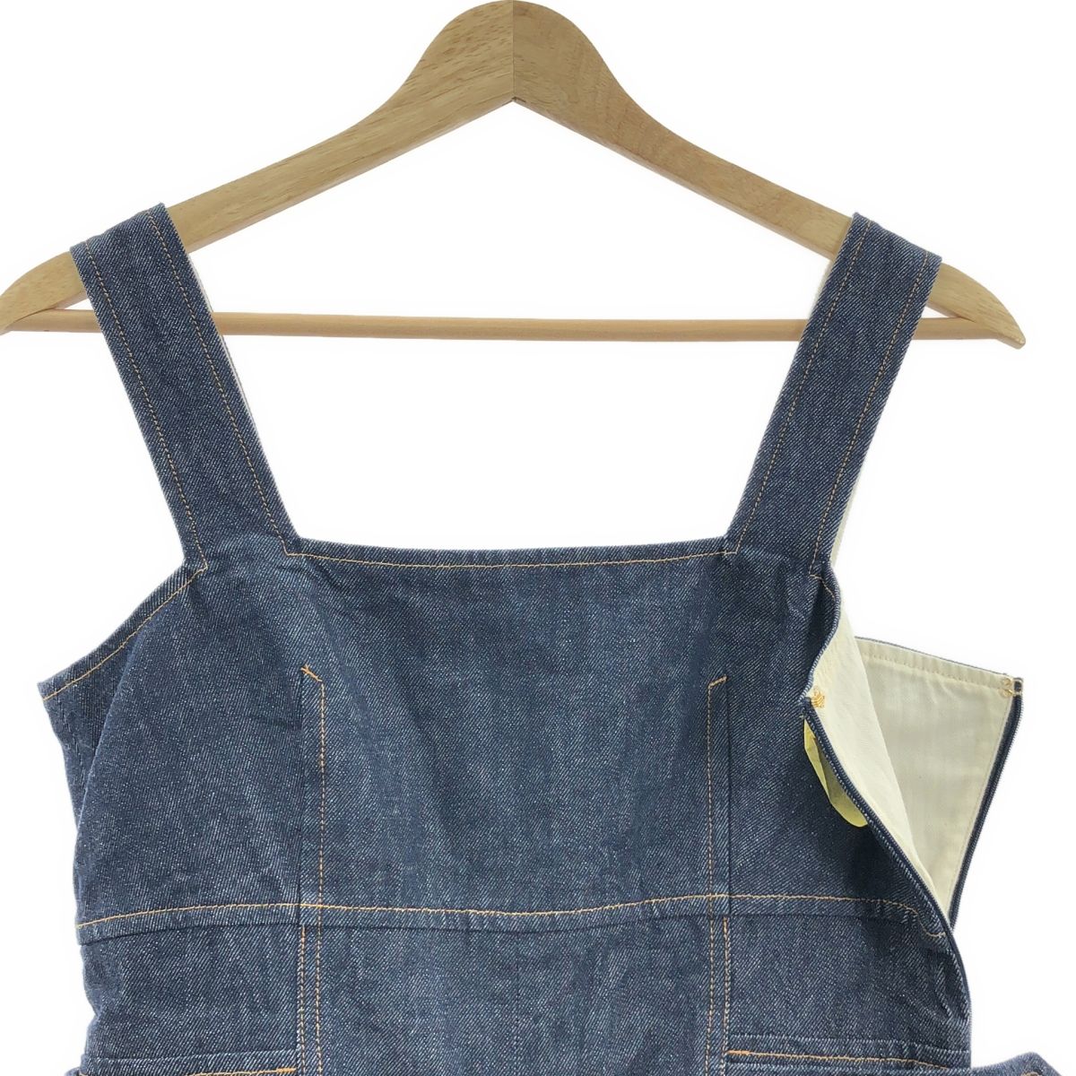 [MADISONBLUE] LOOSE プルオーバー Loose Zip Overall Blue – A.subjjject