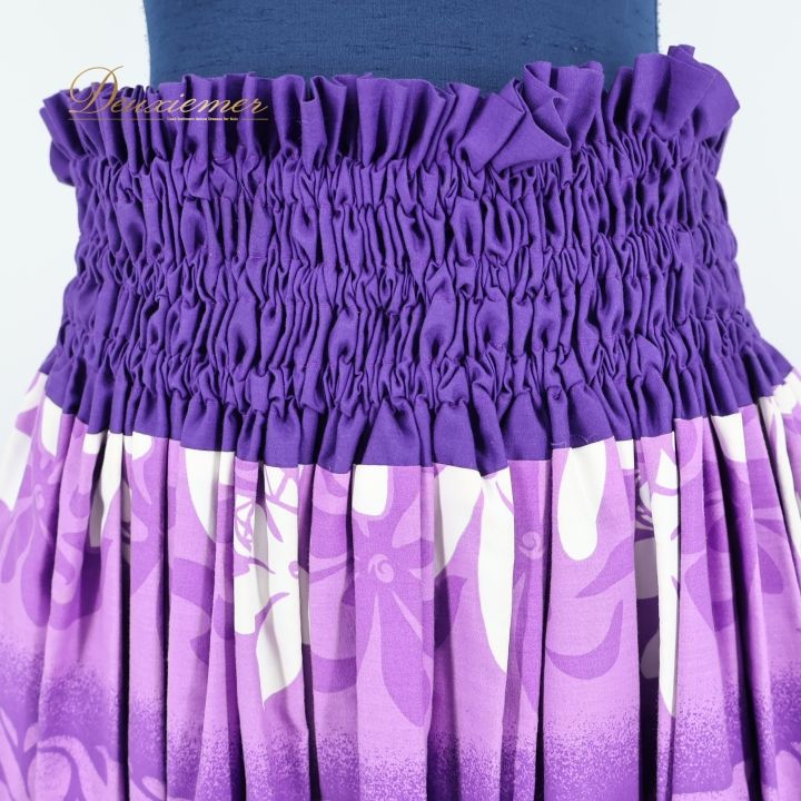 フラダンス用パウスカート サーモンピンク メネフネプランテーション