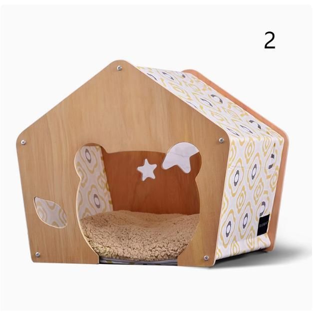 木製犬小屋 Amazon | 木製犬小屋/屋外用ドッグハウス/天然木/防水仕様/木製