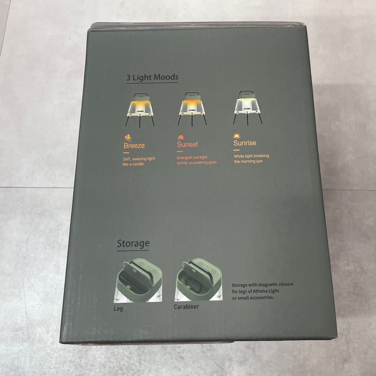 ライト・ランタン NH X CLAYMORE X HELINOX . ATHENA LIGHT