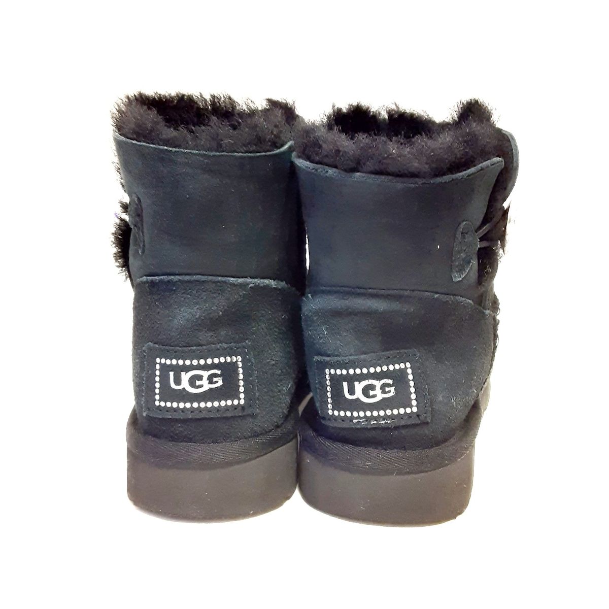 UGG(アグ) ショートブーツ JAPAN 23 レディース - 1016554 黒×クリア