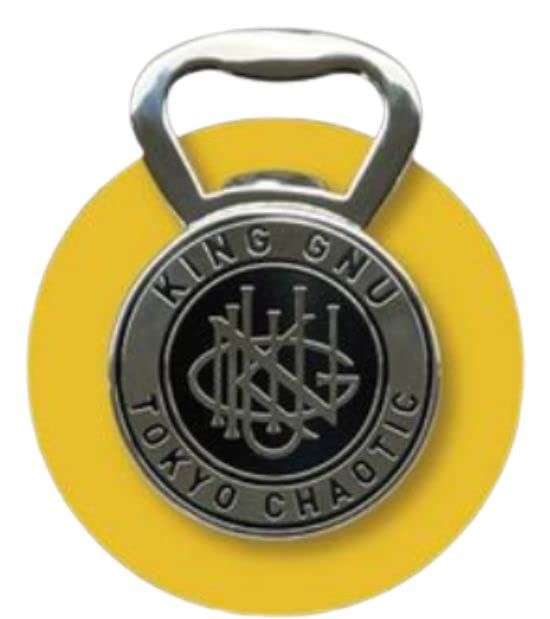 KING GNU キングヌー Live Tour 2025 CLUB GNU EDITION グッズ ボトルオープナー CREST LOGO