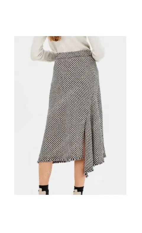 SYSTEM ツイード アシメントリー スカート 55 サイズ